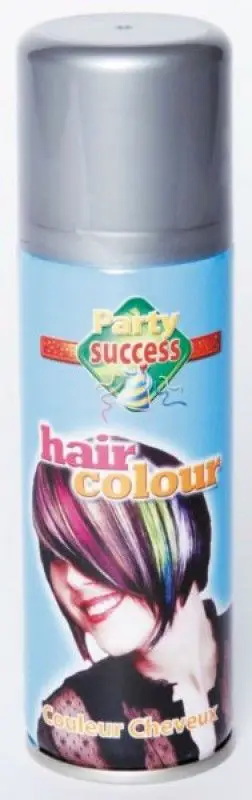 Bombe Cheveux 125ml Argent Haute Qualité