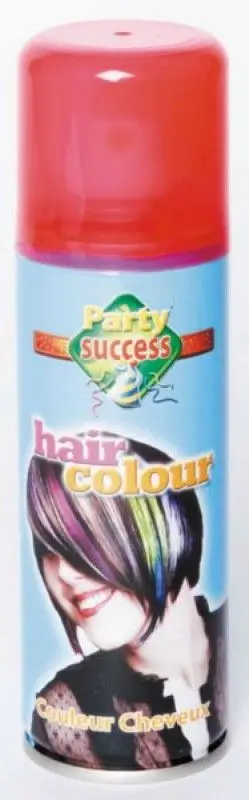 Bombe Cheveux Fluo Rouge Super Prix