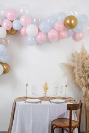 Kit Arche de 58 Ballons mariage Gender Solde