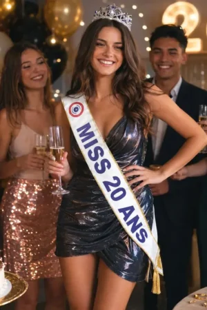 Écharpe Miss 20 Ans Nouveauté