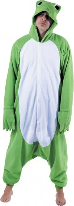 Costume Kigurumi Grenouille Verte Adulte Certifié