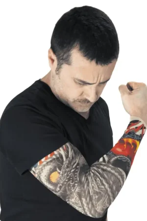Promotion Saisonnière Manche Tatouée Dragon