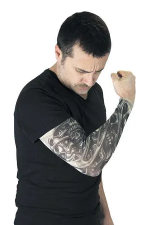 Prix Choc Manche Tatouée Crâne