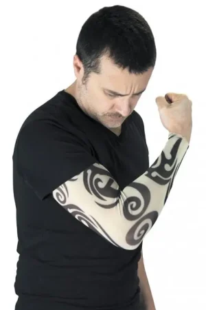 Expédié Aujourd'hui Manche Tatouée Tribal