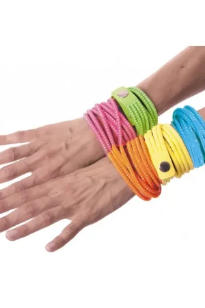 Bracelet Fashion Néon Bleu Prix Promo