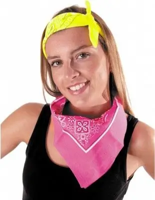 Meilleur Prix Bandana Néon Jaune