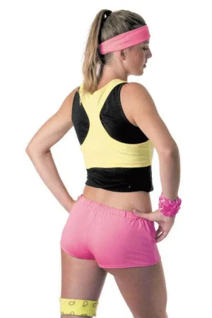 Mini Short Fluo Rose Bon Marché