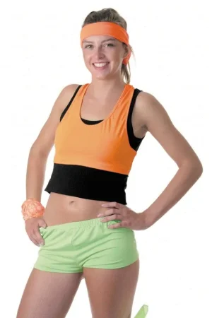 Dernière Chance Mini Short Fluo Vert