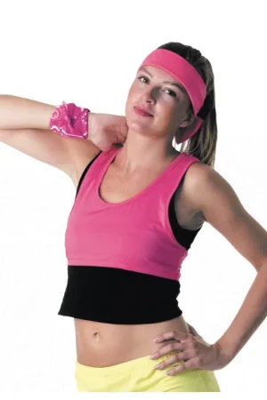 Brassière Fluo Rose Soldes
