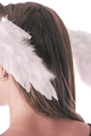 Ailes d'Ange Blanches sur Clips Promotion Saisonnière