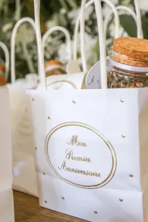 4 Sacs Cadeaux Theme Mon Premier Anniversaire Bon Plan