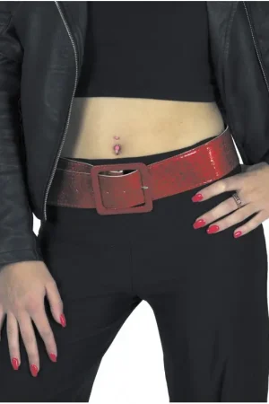 Promotion Ceinture Disco Rouge