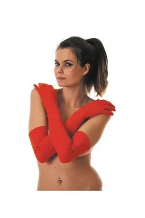 Gants Longs Rouges Offre Spéciale