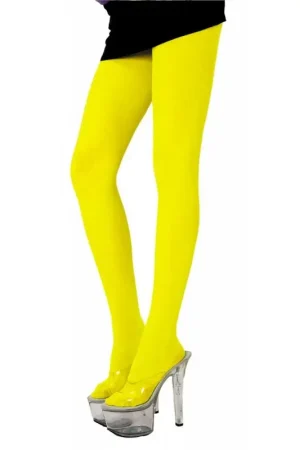 Collant Fluo Jaune Nouvelle Collection