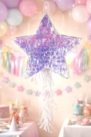 Piñata Étoile Irisée Bon Plan