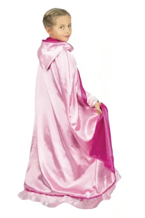 Cape Princesse Réversible Rose Enfant Nouveauté