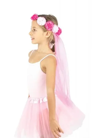 Prix Cassé Couronne de Fleur avec Voile