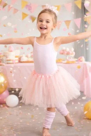 Retour Gratuit Tutu Rose Poudre 6-8ans