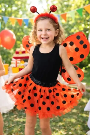 Jusqu'à Épuisement Des Stocks Tutu Coccinelle 4-6ans