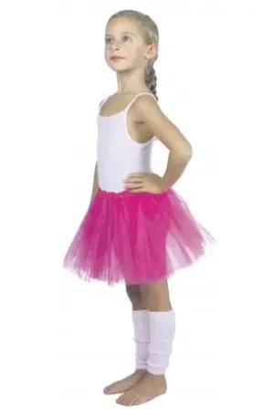 Authentique Tutu Princesse Rose Bonbon 6-8ans