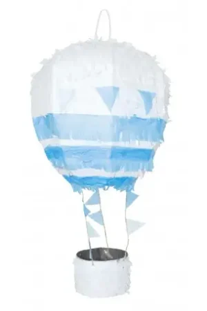 Dernier Modèle Piñata Montgolfière Bleue