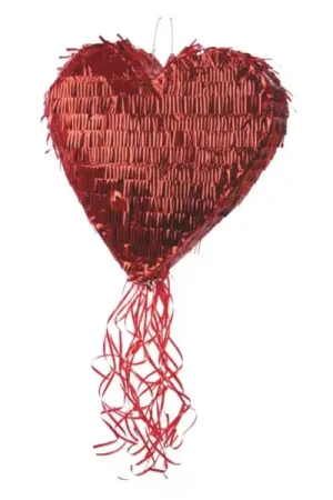 Piñata Cœur Rouge Métallique Bon Plan