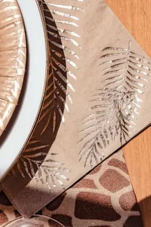 Serviette en papier Tropichic Palmier x 16 pièces Prix Cassé