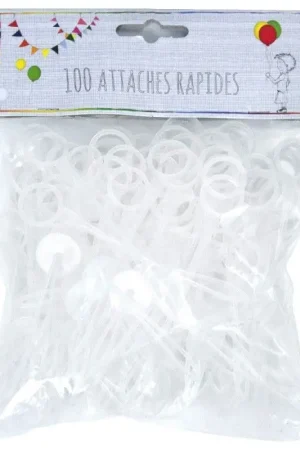 Pas Cher Attaches Rapides pour Ballons x100pcs