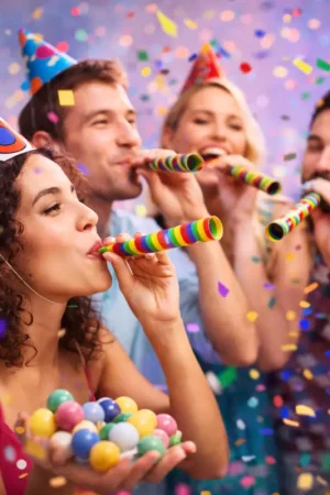 Authentique Kit Cotillons 5 personnes
