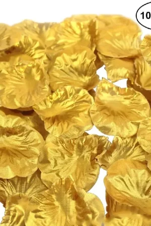 Petale de rose pas cher Or x 1000 pièces Expédition Rapide