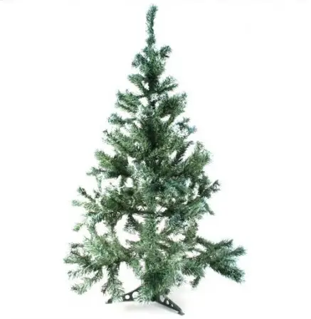 Haute Qualité Sapin Artificiel Vert Neige 120 cm 200 Branches