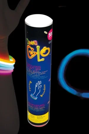 Tube 100 Bracelets Bleus Commande En Gros