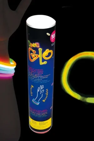 Promotion Saisonnière Tube 100 Bracelets Jaunes