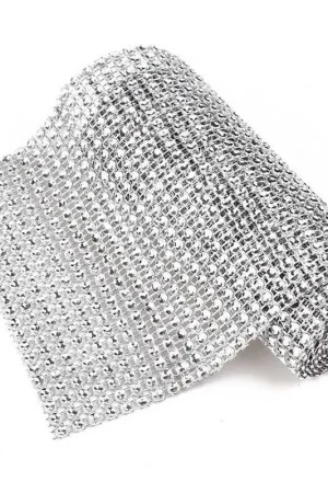 Chemin de table Strass Argent Prix Choc