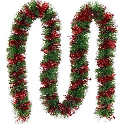 Populaire Guirlande de noel Bicolore Rouge et Verte
