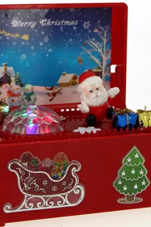 Boite de noel Lumineuse et Musicale Meilleur Choix