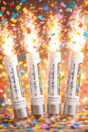 Canon à Confettis 10.5cm x4pcs Seulement Aujourd'hui