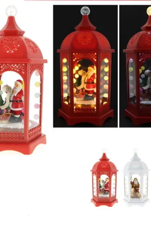 Paiement Sécurisé Grande Lanterne de noel Lumineuse et Musicale