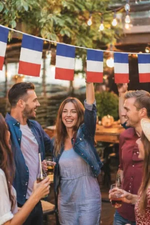Guirlande 10 m Drapeaux Multicolore Remise