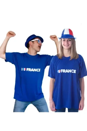 Tee-Shirt I Love France Authentique