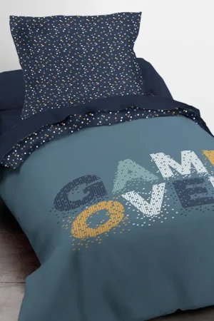 Haute Qualité Housse de couette Enfant 1 Personne Game Over