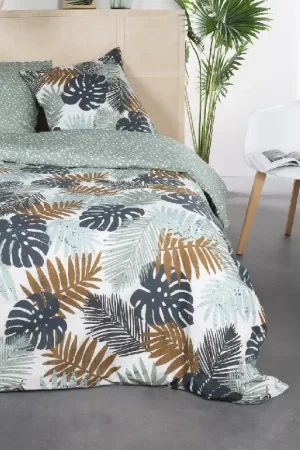 Solde Parure Housse de couette 240x260 Exotic Vert