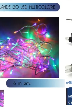 Guirlande lumineuse 120 LED Multicolore 6m Meilleure Vente
