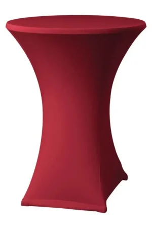 Housse mange debout Lycra pas cher Bordeaux 80cm Dernière Chance