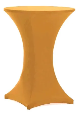 Vente Directe Housse mange debout Lycra pas cher Or 80cm