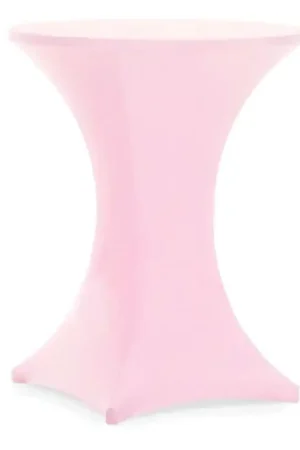 Housse mange debout Lycra pas cher Rose 80cm Solde