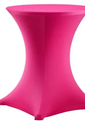 Dernière Chance Housse mange debout Lycra pas cher Fuchsia 80cm