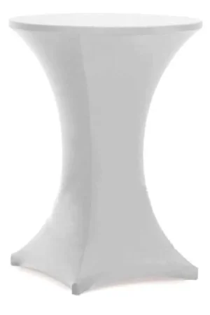 Retour Gratuit Housse mange debout Lycra pas cher Grise 80cm