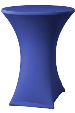 Housse mange debout Lycra pas cher Bleu Roi 80cm Pas Cher