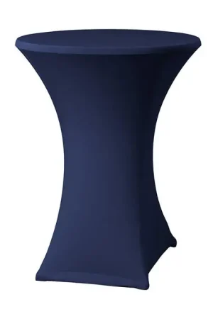 Bon Plan Housse mange debout Lycra pas cher Bleu Marine 80cm